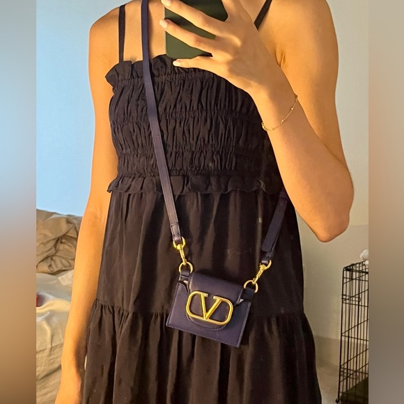 Valentino Garavani Mini Card Holder Crossbody - Picture 6 of 6